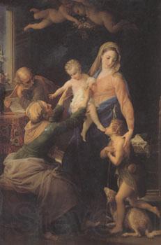Pompeo Batoni Holy Family (san 05) Norge oil painting art